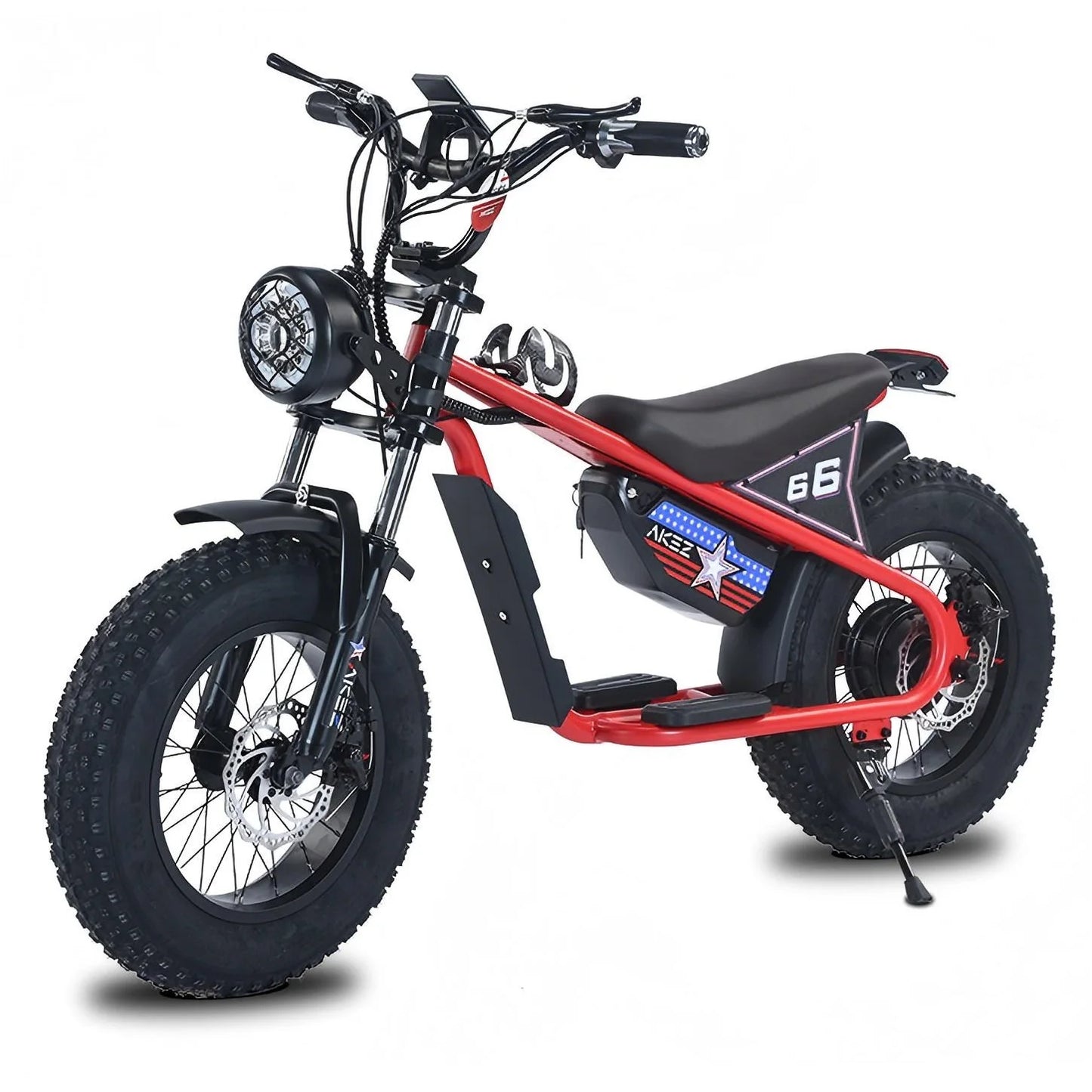 Vélo électrique enfant 16 pouces – Mini VTT hybride motorisé
