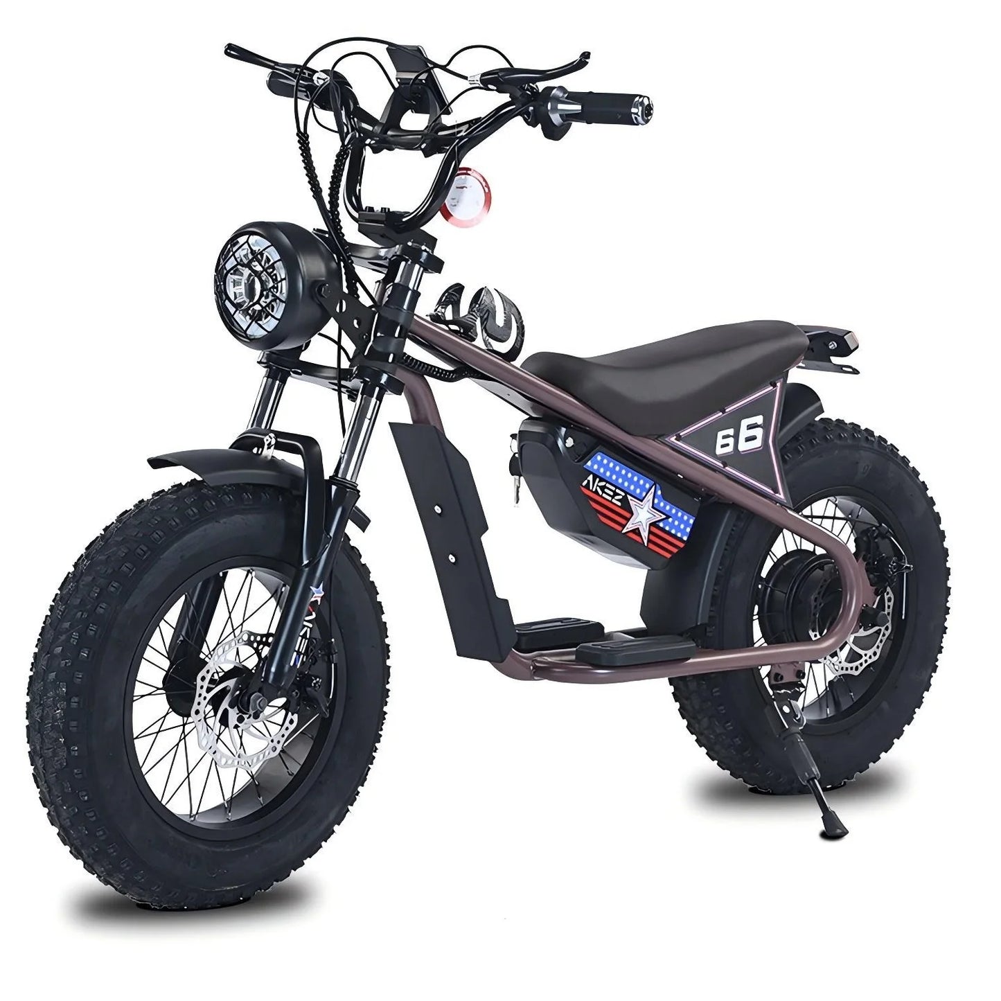 Vélo électrique enfant 16 pouces – Mini VTT hybride motorisé