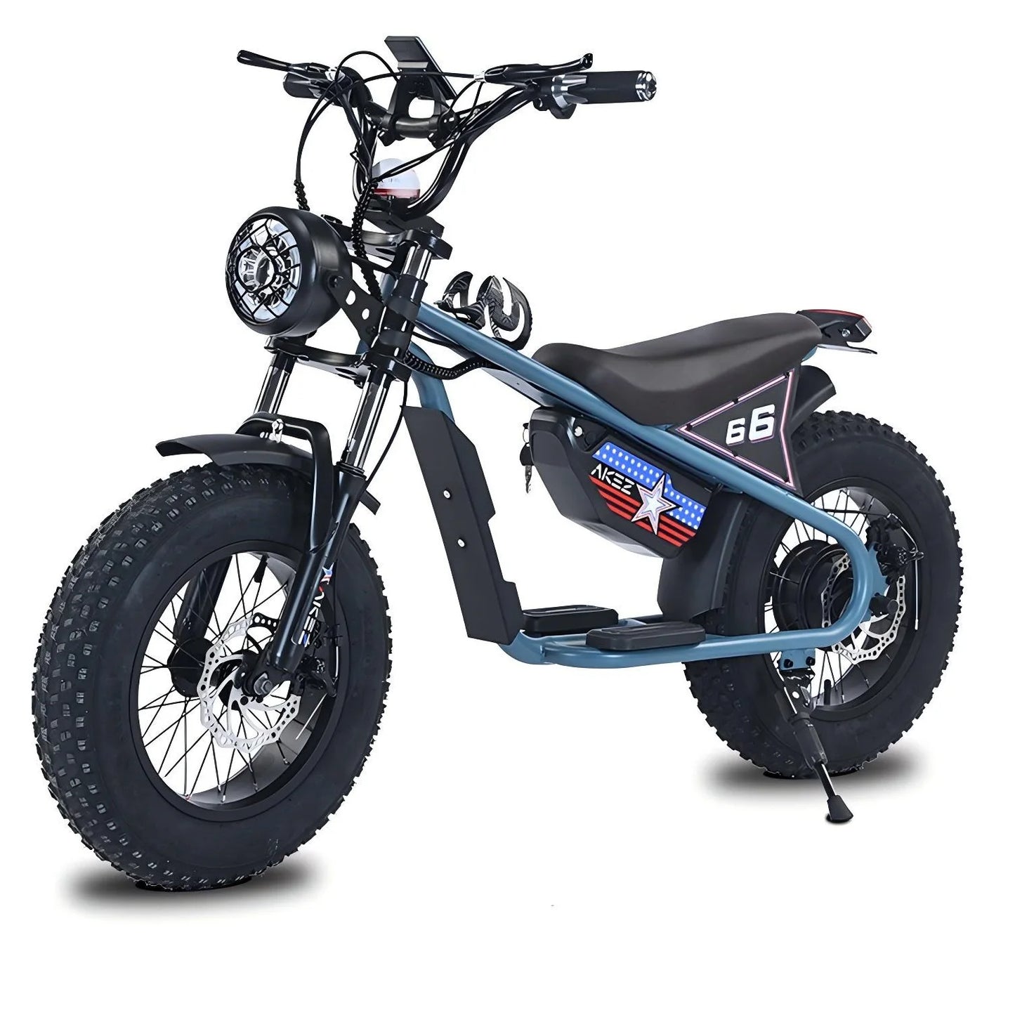 Vélo électrique enfant 16 pouces – Mini VTT hybride motorisé