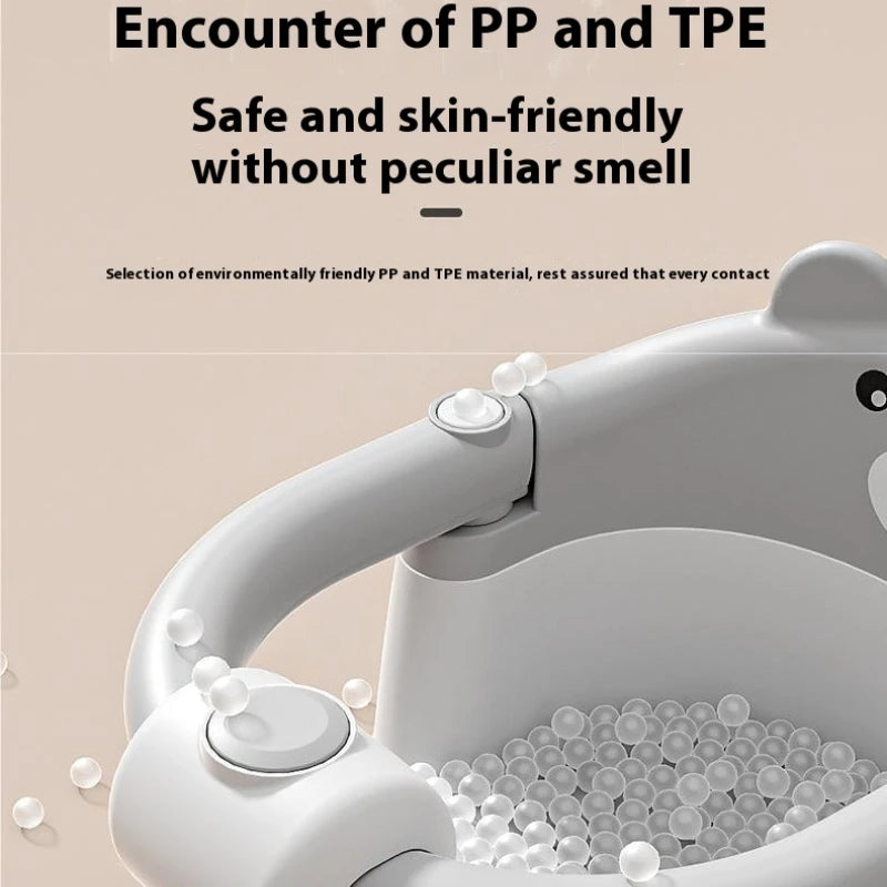 Siège de Bain Antidérapant pour Bébé – Support Allongé Nouveau-né