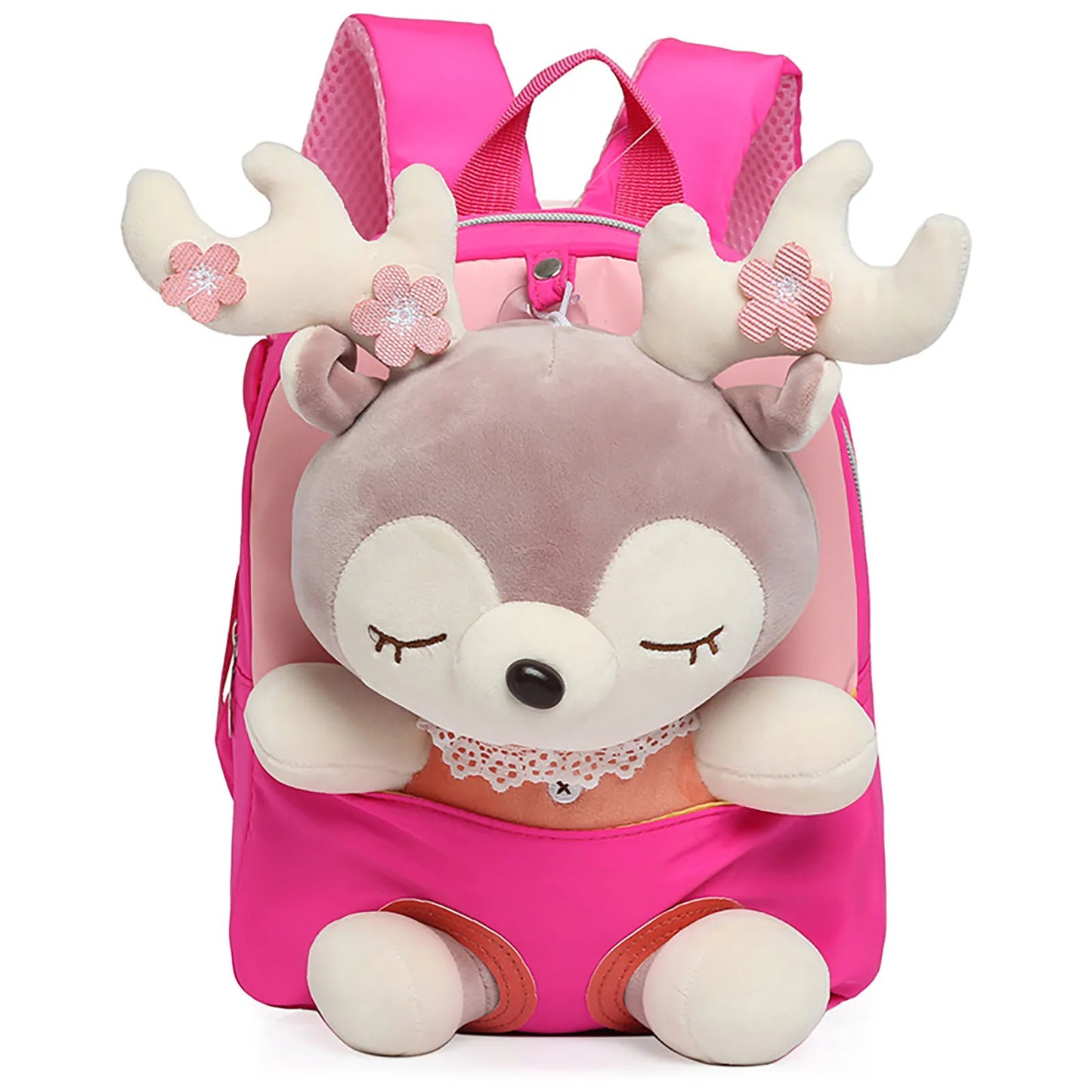 Sac à Dos Mignon pour Tout-Petit – Élan en Peluche