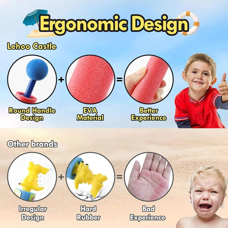 Lot de 10 jouets d’eau pour l’été – Pour enfants et adultes, jeux extérieurs et piscine
