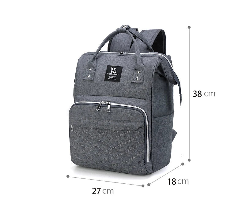 Sac à Langer Bébé Imperméable – Léger, Grande Capacité, Port USB – Sac à Dos Organiseur pour Maman & PoussetteFor Stroller Baby Diapers Bags Backpack