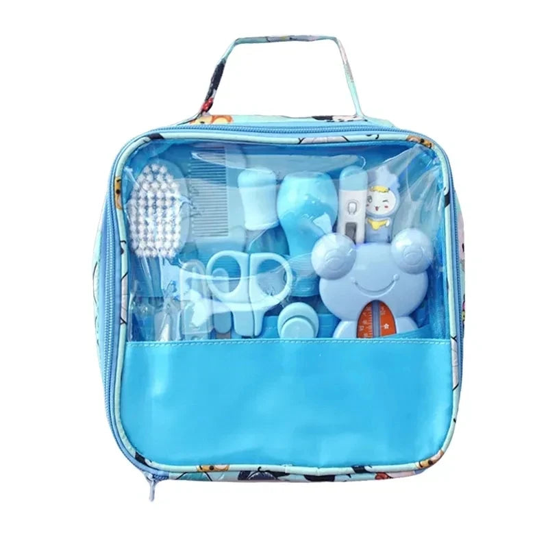 Trousse de soin bébé complète – Kit d’hygiène pour nouveau-né et accessoires de soins