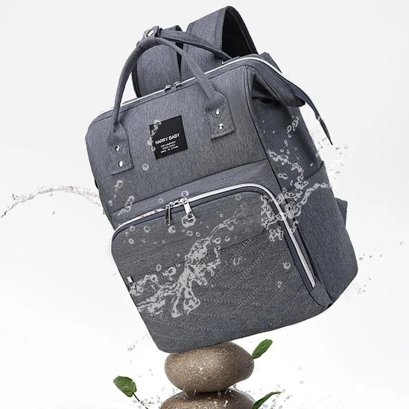 Sac à Langer Bébé Imperméable – Léger, Grande Capacité, Port USB – Sac à Dos Organiseur pour Maman & PoussetteFor Stroller Baby Diapers Bags Backpack