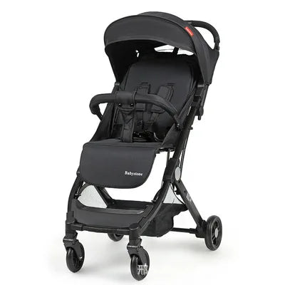 Poussette canne légère pliable à 4 roues pour bébé