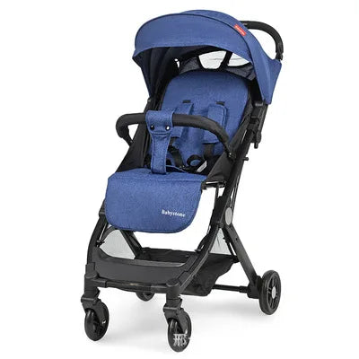 Poussette canne légère pliable à 4 roues pour bébé