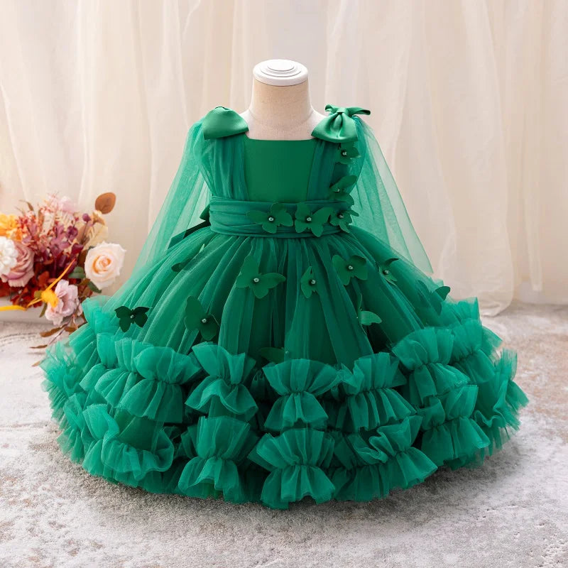 ROBE PRINCESSE VERT