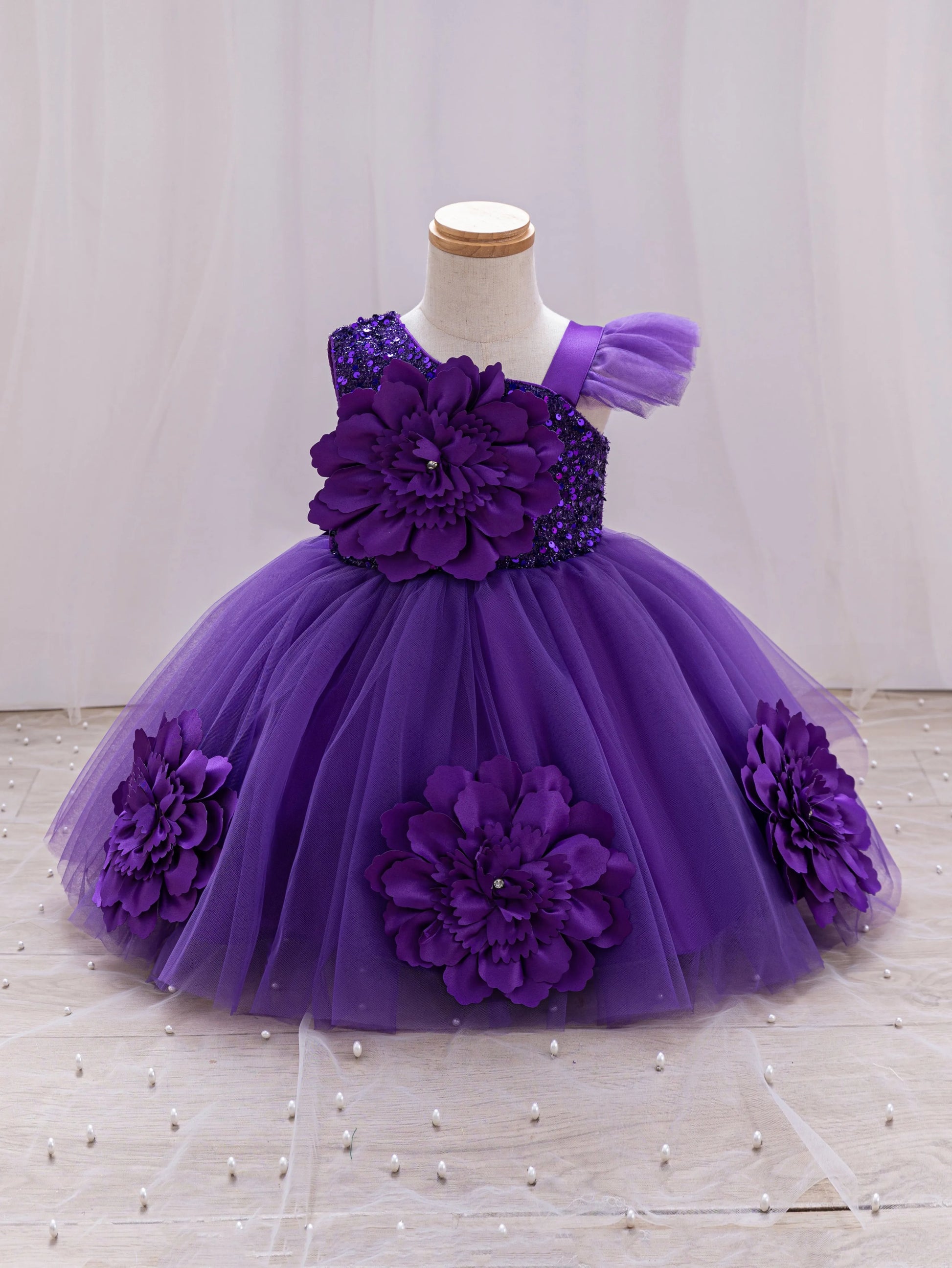 Robe avec fleurs
