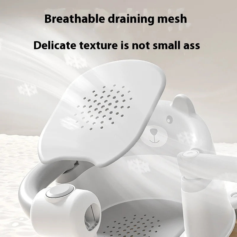 Siège de Bain Antidérapant pour Bébé – Support Allongé Nouveau-né
