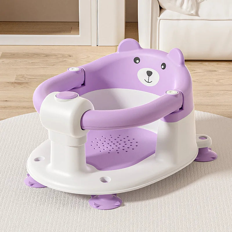 Siège de Bain Antidérapant pour Bébé – Support Allongé Nouveau-né