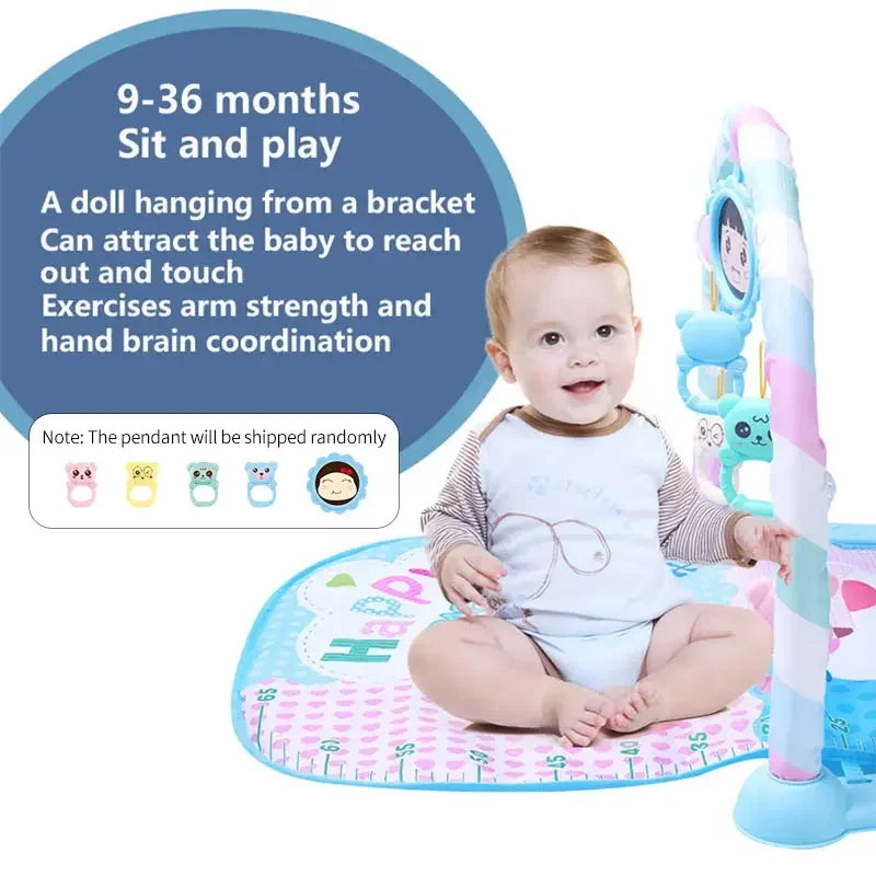 bébé sur tapis