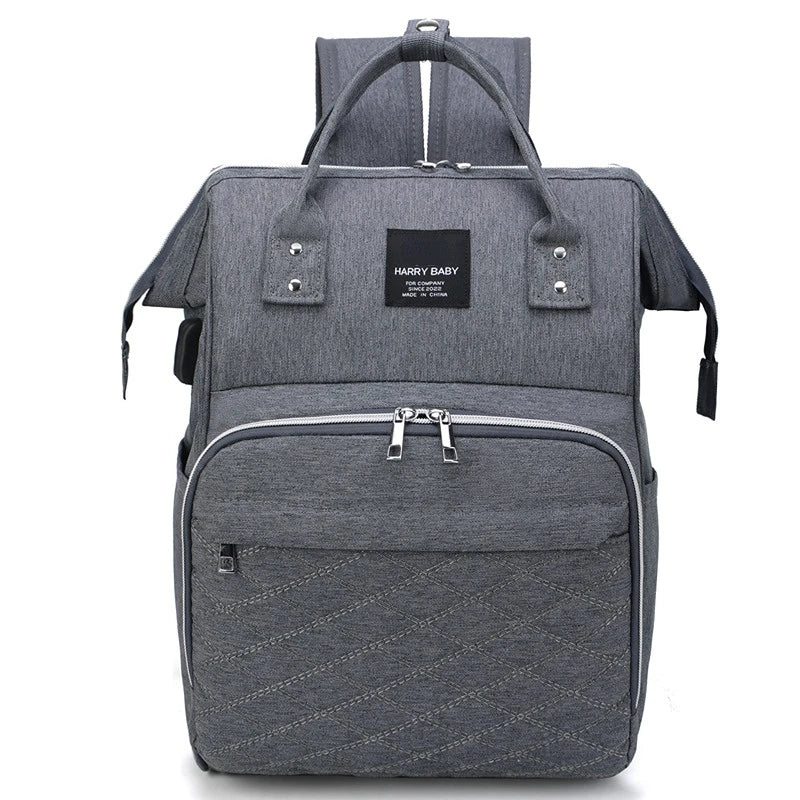 Sac à Langer Bébé Imperméable – Léger, Grande Capacité, Port USB – Sac à Dos Organiseur pour Maman & PoussetteFor Stroller Baby Diapers Bags Backpack