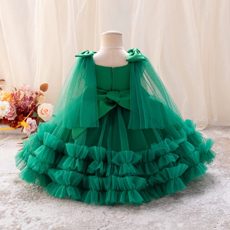 robe princesse vert